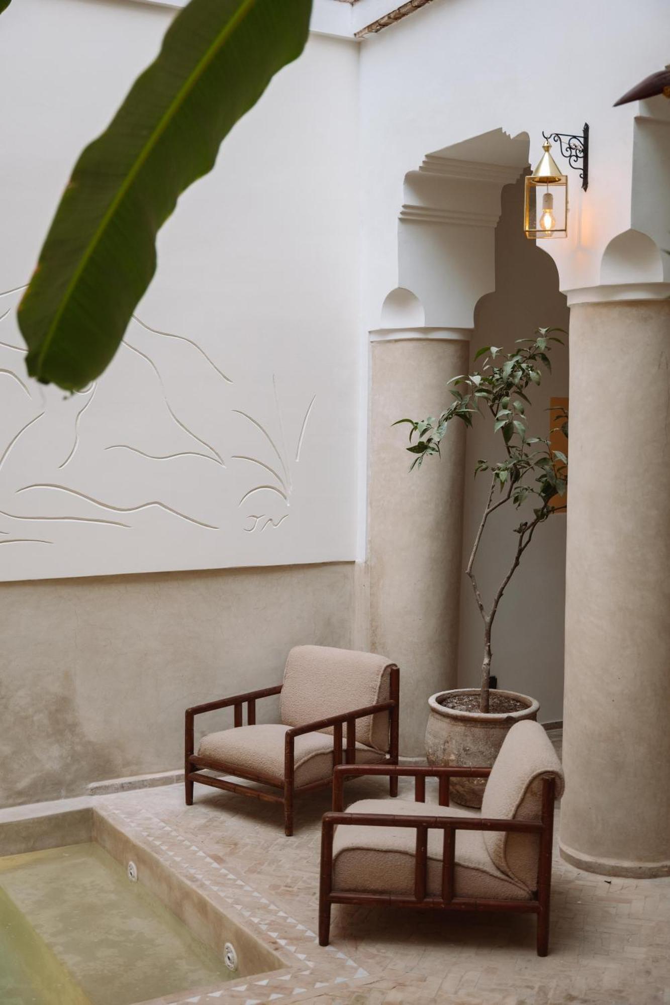 Riad Le Sable Vert Marrakesh Exteriör bild