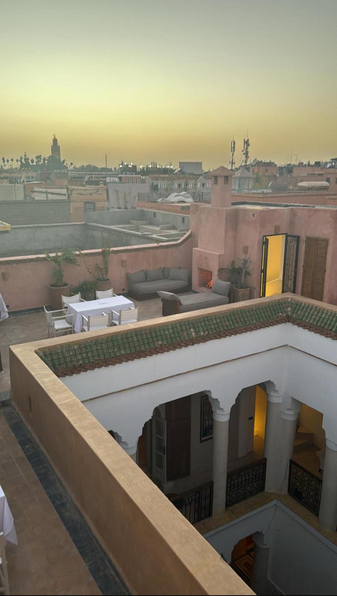 Riad Le Sable Vert Marrakesh Exteriör bild