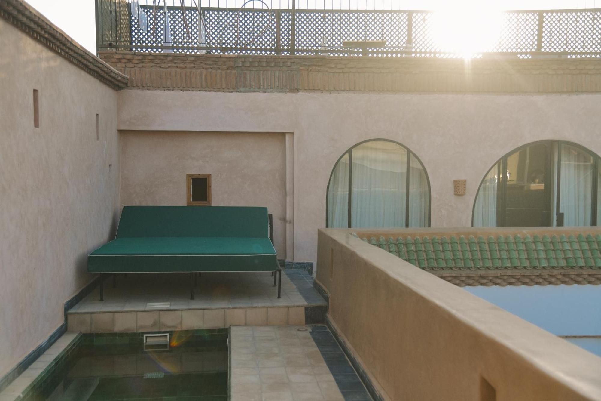 Riad Le Sable Vert Marrakesh Exteriör bild